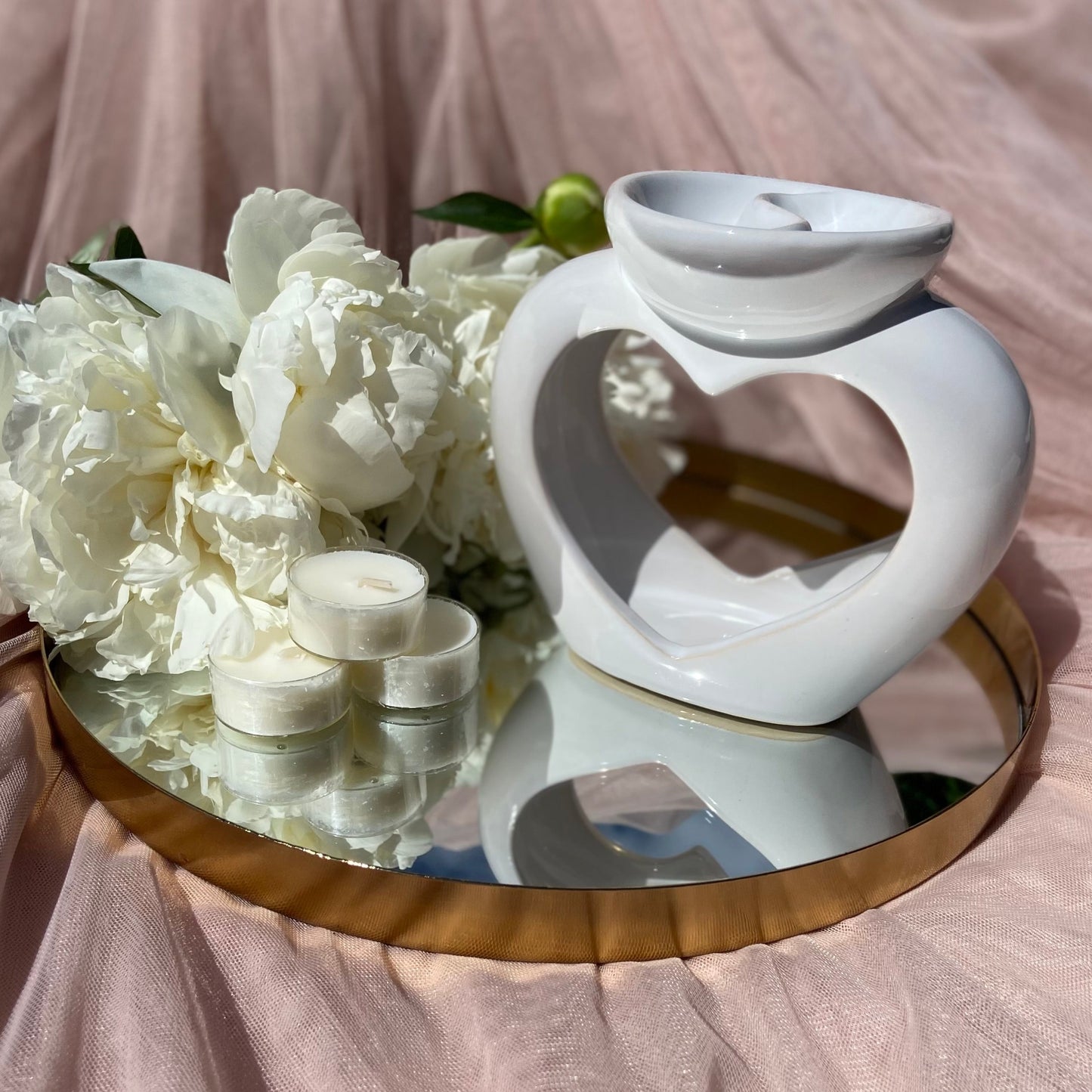 The Cosy Heart Wax Melt Burner