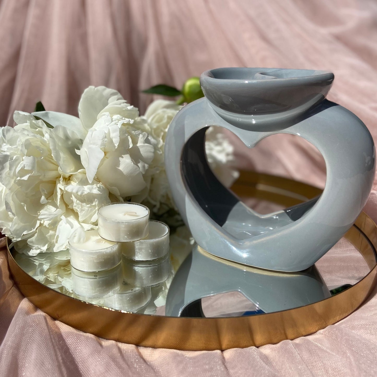 The Cosy Heart Wax Melt Burner